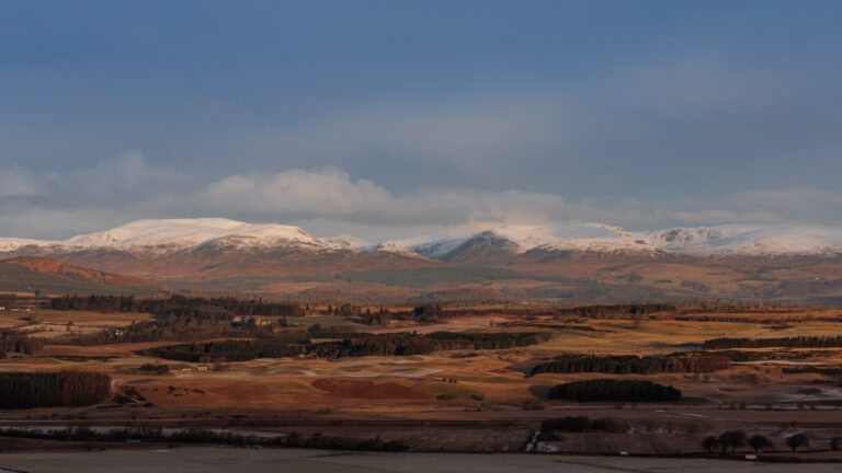 Highland Spring People and Planet - the Ochil Hills.