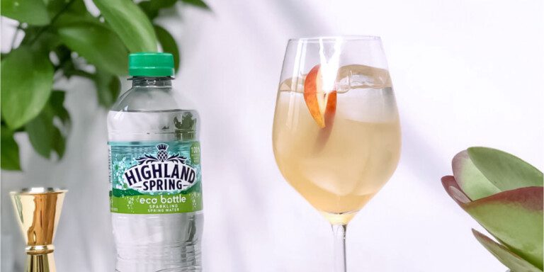 Highland Spring Sparkling Water - perfect as a cocktail mixer.