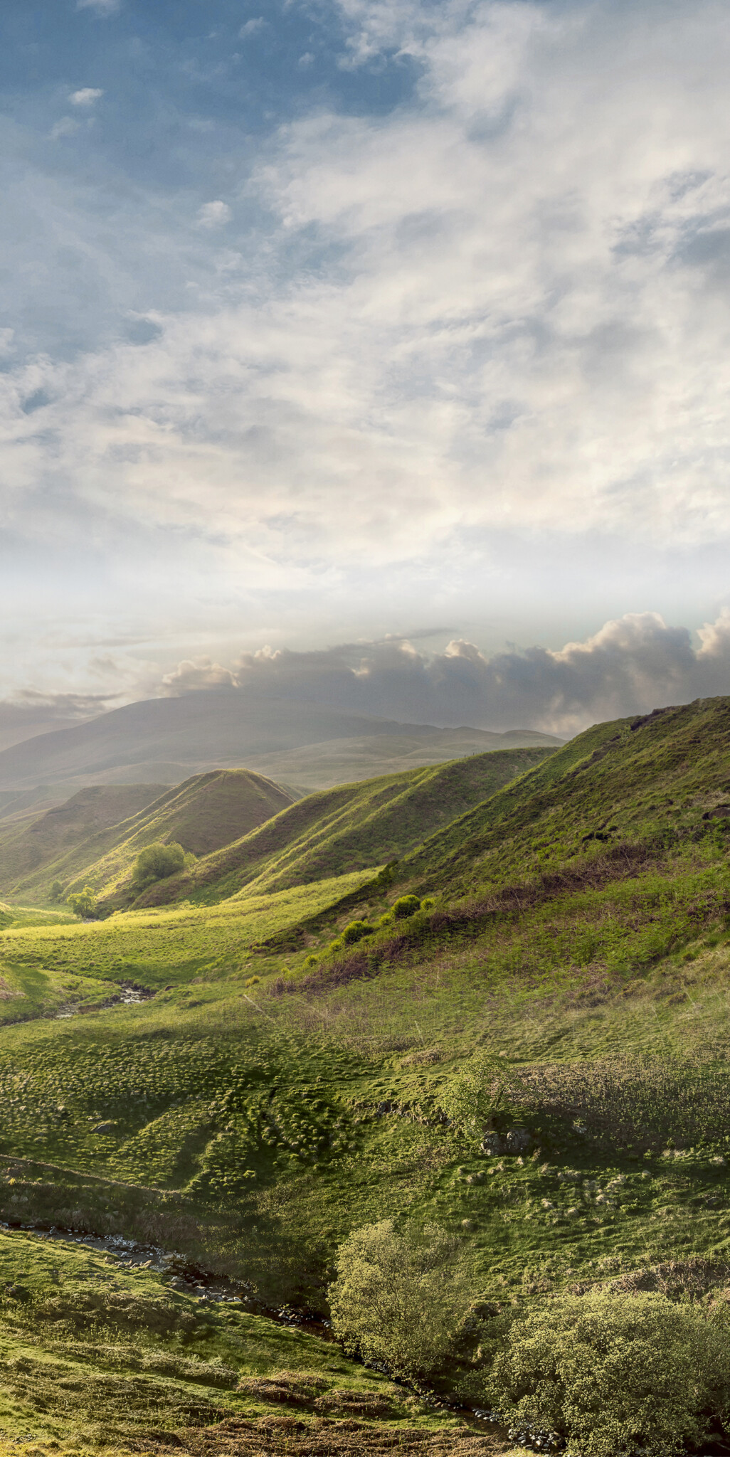 Ochil Hills in Scotland