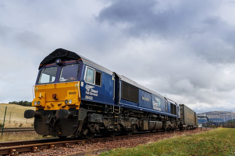 Photo of the rail freight facility in Blackford